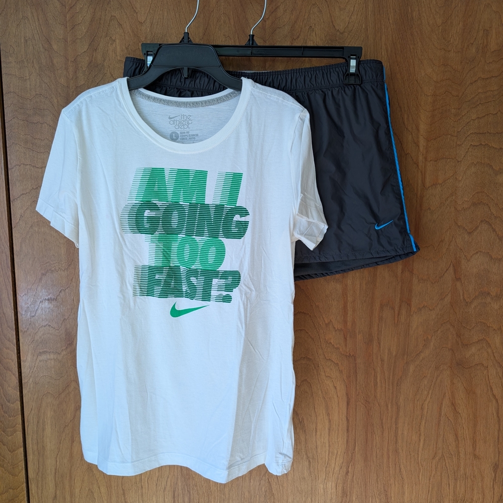 Nike The Athletic Dept. Shirt and Shorts EUC
